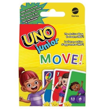 UNO Junior Move! Gioco di Carte per Bambini 300211