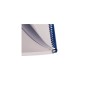 Fellowes Dorsi a Spirale Plastici per rilegare 22 mm Blu 50 pz 5347903