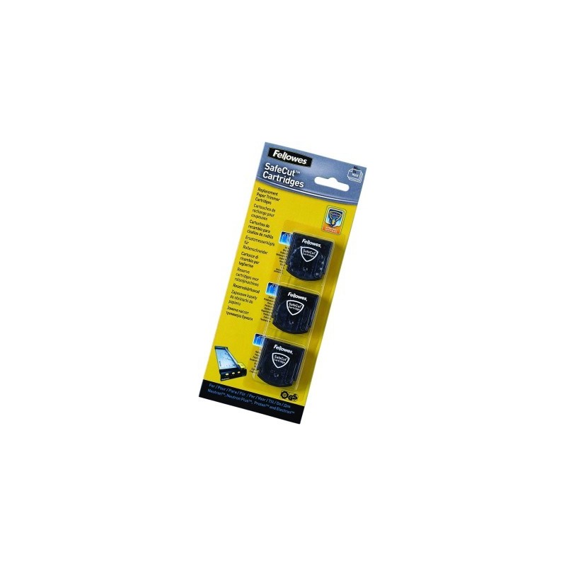 Fellowes Kit Lame di Ricambio SafeCut™ per Taglierine Neutron, Neutron Plus, Proton ed Electron 3 Pz 5411301