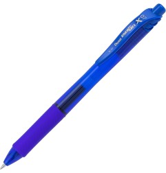 Pentel EnerGel-X BL107A Roller a Scatto 0,7 mm Inchiostro Gel Blu 12 pz