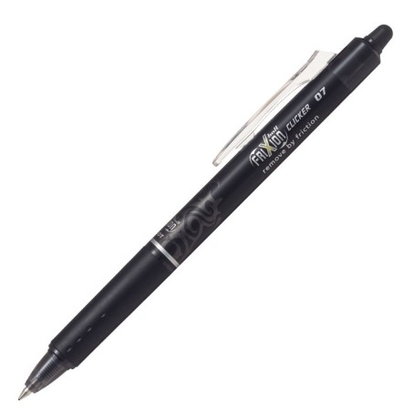Pilot FriXion Clicker Penna Biro a Sfera Cancellabile 0.7 mm Nera 12 pz 006790