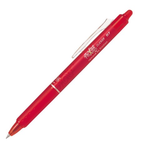 Pilot FriXion Clicker Penna a Sfera Cancellabile Rossa Punta 0.7 mm 12 pz 006792
