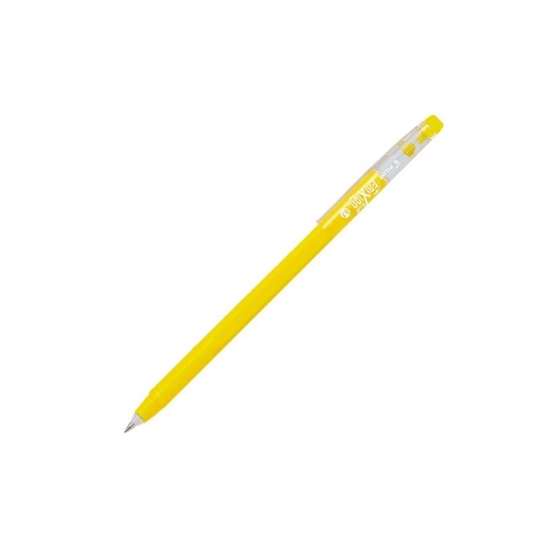 Pilot FriXion Ball Sticks Penna a Sfera Cancellabile Gialla Punta 0.7 mm Confezione da 12 pz 006905