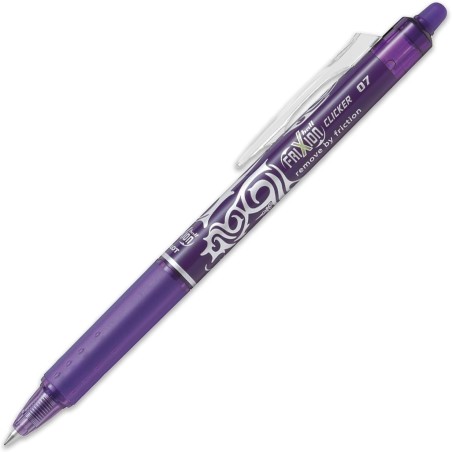 Pilot FriXion Clicker Penna a Sfera Cancellabile Viola Punta 0.7 mm 12 pz 006819