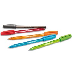 Carioca Fiorella Penna a Sfera con Cappuccio Colori Assortiti Punta 1.0 mm 10 pz 42775