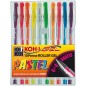 Koh-I-Noor Set di 10 Penne Gel Pastel Punta 0.7 mm Colori Assortiti NAGP10P
