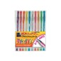 Koh-I-Noor Set di 10 Penne Biro Gel Profumate Punta 0.7 mm Colori Assortiti NAGP10F