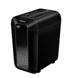 Fellowes Powershred LX65 Distruggidocumenti a Frammento 10 Fogli 4x40mm Nero Cestino da 22Litri 4400701