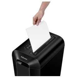 Fellowes Powershred LX65 Distruggidocumenti a Frammento 10 Fogli 4x40mm Nero Cestino da 22Litri 4400701