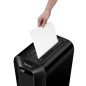 Fellowes Powershred LX65 Distruggidocumenti a Frammento 10 Fogli 4x40mm Nero Cestino da 22Litri 4400701
