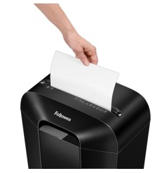 Fellowes Powershred LX50 Distruggidocumenti a Frammento 9 Fogli 4x37mm Nero 17Litri 4406001