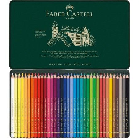 Pastelli Faber-Castell Polychromos Astuccio in metallo 36 colori 110036