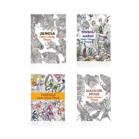 Album da colorare MANDALA ANIMALI E NATURA 00100559