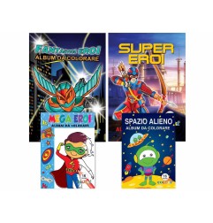 Album da colorare SUPEREROI 00100558