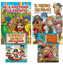 Album da colorare PIRATI 00100572