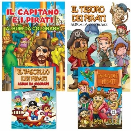 Album da colorare PIRATI 00100572