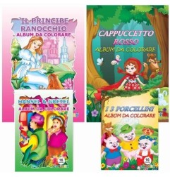 Album da colorare FIABE CLASSICHE 00100439