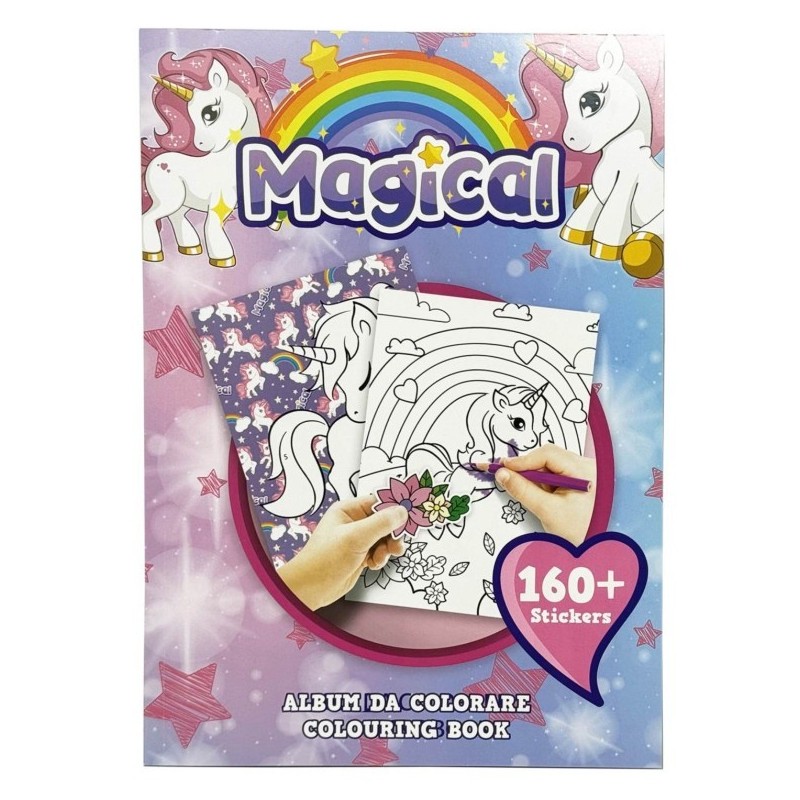 Album da colorare UNICORNO