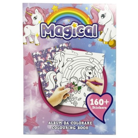 Album da colorare UNICORNO