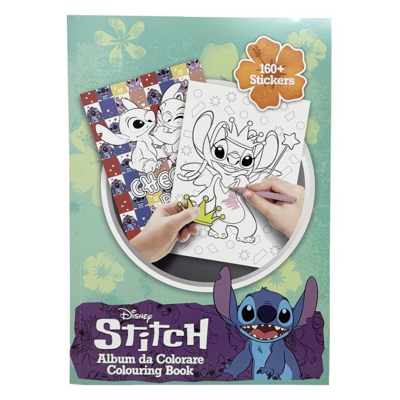 Album da colorare STITCH & ANGEL