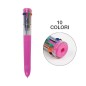 Monikids Penna a Sfera Multicolore 10 Colori Punta Media 1 mm  20/122