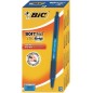 BIC Soft Feel Clic Grip Penna a Sfera Retrattile Blu Punta Media 1.0 mm 12 Pz 837398