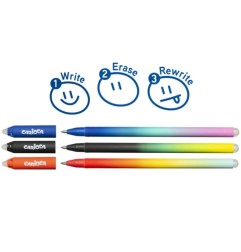 Carioca Oops Easy Espositore Penne a Sfera Cancellabili Punta 0.7 mm 30 pz 41046