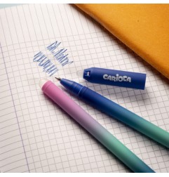 Carioca Oops Easy Espositore Penne a Sfera Cancellabili Punta 0.7 mm 30 pz 41046