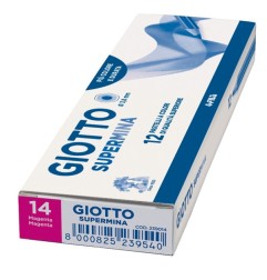 Giotto Supermina Pastelli Colorati Magenta con Mina 3,8 mm 12 Pz 2390