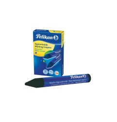 Pelikan 762 Pastelli Industriali Nero Ø13,5 mm per Marcatura 12 Pz 701003