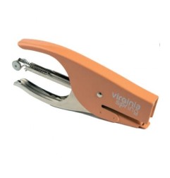 Internet Cucitrice Manuale a Pinza Virginia Spring Pastel Passo 6 Max 18 Fogli Arancio 0101AR