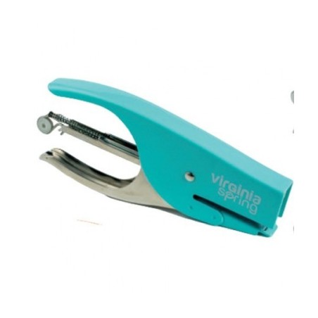 Internet Cucitrice Manuale a Pinza Virginia Spring Pastel Passo 6 Max 18 Fogli Azzurro 0101AZ