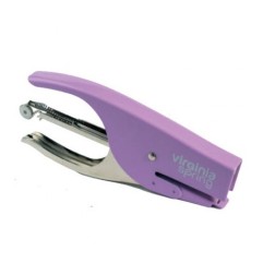 Internet Cucitrice Manuale a Pinza Virginia Spring Pastel Passo 6 Max 18 Fogli Lilla 0101VI