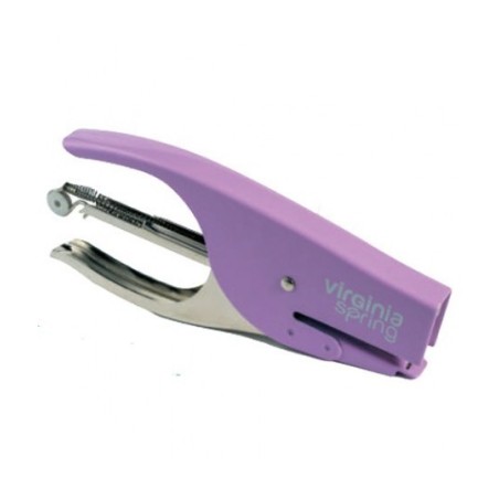 Internet Cucitrice Manuale a Pinza Virginia Spring Pastel Passo 6 Max 18 Fogli Lilla 0101VI