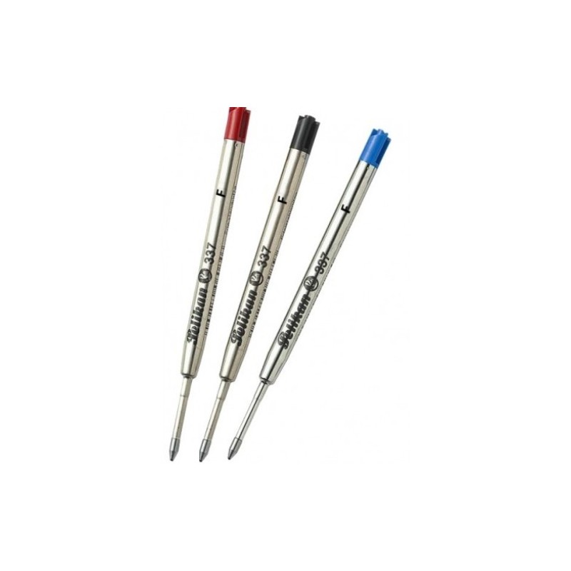 Pelikan Refill 337F Nero per Penna a Sfera Punta Fine 0,8 mm