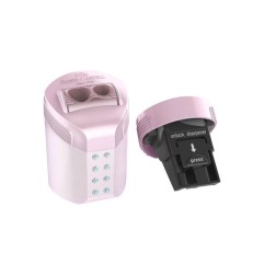 Faber-Castell Temperamatite Doppio Roll-On Sparkle con Serbatoio Colori Assortiti 6pz 183900