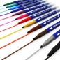 Penna Staedtler calligrafica con 2 punti 12 colori 3005TB12
