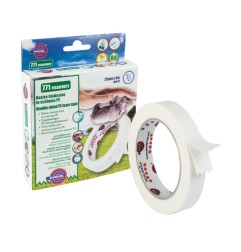 Nastro biadesivo fissaforte 19x5mt bianco schiuma 060107194