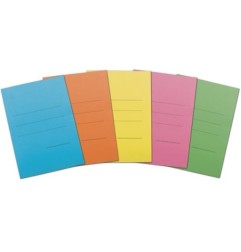 Blasetti Cartelle Manilla CF50 Senza Lembi 25x35 cm 200 g/m² Colore Azzurro 50 Pezzi 0604