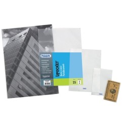 Favorit Buste a U Upocket A7 7,5x11 cm Polipropilene Lisce Trasparenti Superior 25 Pz 460086