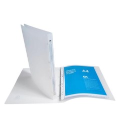 Exacompta Classeur 4 Anelli Chromaline A4 Dorso 15 mm Polipropilene Trasparente 51160E