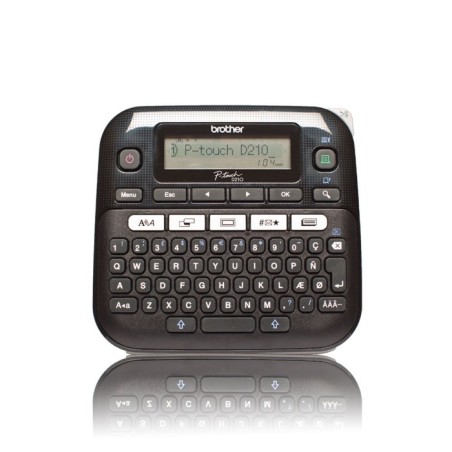 Brother P-touch PT-D210 Etichettatrice Portatile con Display LCD e Tastiera QWERTY