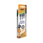 BIC Cristal Original Penna a Sfera Inchiostro Nero Punta Media 1,0 mm Tratto 0,4 mm 4 Pezzi 516335