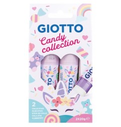 COLLA STICK GIOTTO GR.20 CANDY COLLECTION -2pz 546700
