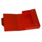 Progetti Lusso Cartella Progetti D.12 cm Rosso con Bottone Foro ed Etichetta 0208616.RO