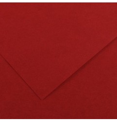 Canson Colorline Carta Rosso Granata 16 A4 220 g/m² Liscio Ruvido 50 Fogli C507412011