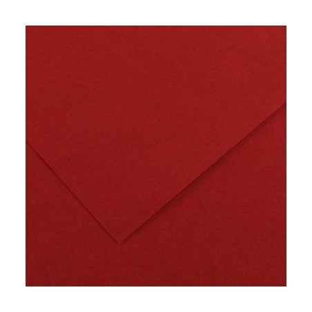 Canson Colorline Carta Rosso Granata 16 A4 220 g/m² Liscio Ruvido 50 Fogli C507412011