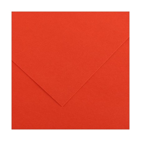Canson Colorline Carta Rosso Vivo 14 A4 220 g/m² Liscio Ruvido 50 Fogli C507412009