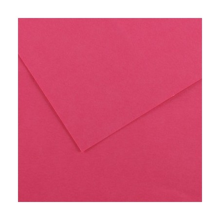 Canson Colorline Carta Fucsia 11 A4 220 g/m² Liscio Ruvido 50 Fogli C507412007