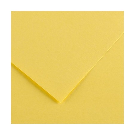 CANSON COLORLINE A4 220gr. -50fg Liscio/Ruvido GIALLO PAGLIA 03 C507412002